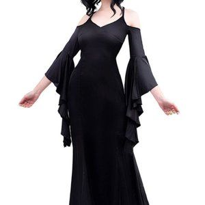 NWOT | Killstar Lavina Black Maxi Dress